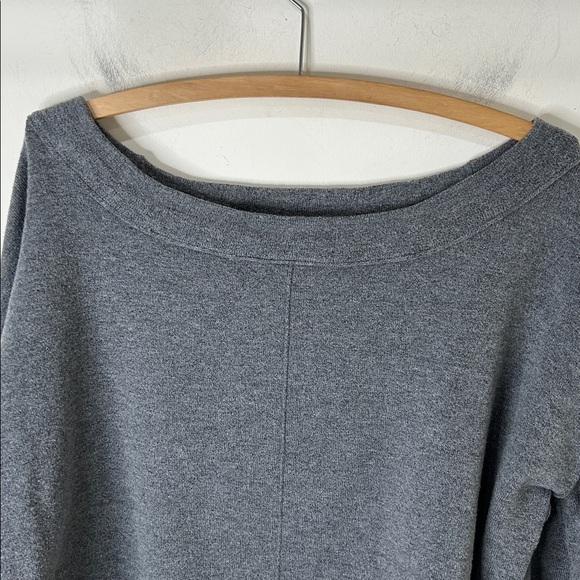 FREE PEOPLE Jamie Knit Sweater Dark Heather Gray Size Small - Picture 7 of 16